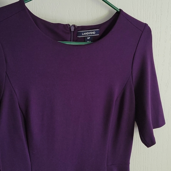 Purple work/career dress - Picture 4 of 4